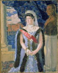 Portrait of the Grand Duchess Maria Pavlovna, 1911 (oil on canvas) | Obraz na stenu