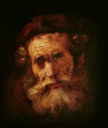 A Rabbi (oil on canvas) | Obraz na stenu