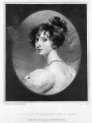Emily Mary, Countess Cowper (litho) | Obraz na stenu