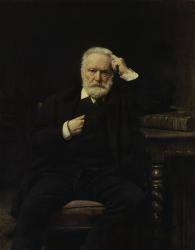 Portrait of Victor Hugo (1802-85) 1879 (oil on canvas) | Obraz na stenu