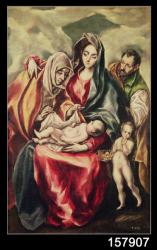 The Holy Family (oil on canvas) | Obraz na stenu