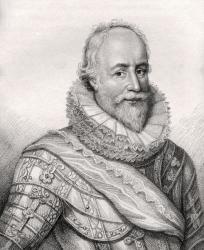 George Carew, illustration from 'A catalogue of Royal and Noble Authors, Volume II', published in 1806 (litho) | Obraz na stenu
