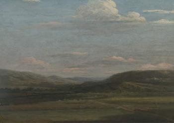 The Vale of Pencerrig, 1776 (oil on paper laid on canvas) | Obraz na stenu
