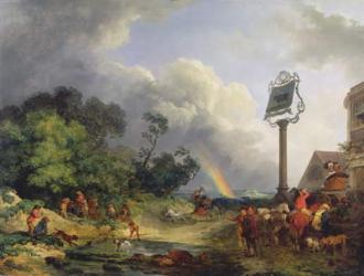 The Rainbow, 1784 (oil on canvas) | Obraz na stenu