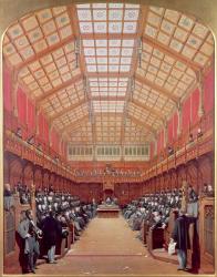 Interior of the House of Commons | Obraz na stenu