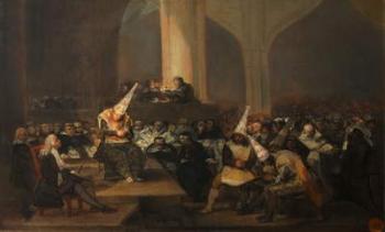 Court of the Inquisition (oil on canvas) | Obraz na stenu