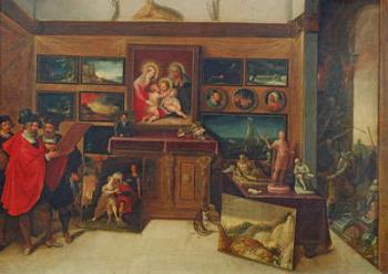 The Amateur's Exhibition Room, c.1620 (oil on panel) | Obraz na stenu