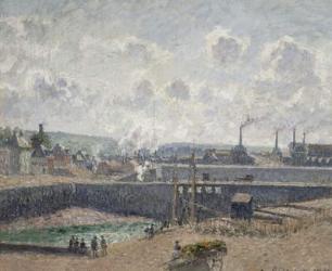 Low Tide at Duquesne Docks, Dieppe, 1902 (oil on canvas) | Obraz na stenu