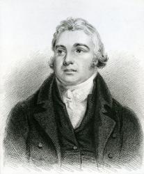 Portrait of Samuel Taylor Coleridge (1772-1834) (engraving) | Obraz na stenu