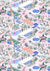 Palm Springs Pink | Obraz na stenu