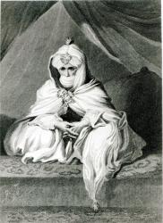 Alameen Ben Mohammed (El Kanemy), from 'Narrative of Travels and discoveries in Northern and Central Africa', 1826 (litho) (b/w photo) | Obraz na stenu