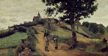 Saint-Andre-en-Morvan, 1842 (oil on canvas) | Obraz na stenu