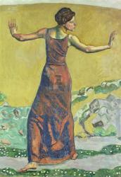 Femme Joyeuse (oil on canvas) (see also 155108) | Obraz na stenu