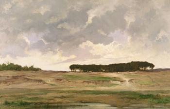 Landscape, 1897 (oil on canvas) | Obraz na stenu
