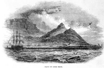 Cape of Good Hope (engraving) | Obraz na stenu