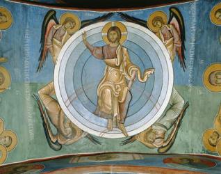 Christ of the Last Judgement (fresco) | Obraz na stenu