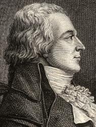 Claude Bazire, from 'Histoire de la Revolution Francaise' by Louis Blanc (1811-82) (engraving) | Obraz na stenu