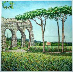 Three Arches, 2009 (oil on canvas) | Obraz na stenu
