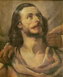 Head of a Man (oil on canvas) | Obraz na stenu