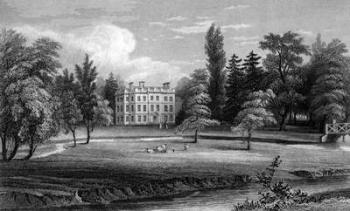 Writtle Lodge, Essex, engraved by William Tombleson, 1832 (engraving) | Obraz na stenu