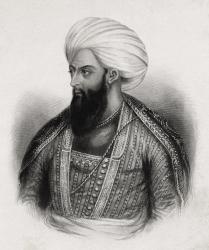 Dost Mohammed Khan Mohammedzai (engraving) | Obraz na stenu