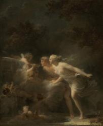 The Fountain of Love, c.1785 (oil on canvas) | Obraz na stenu
