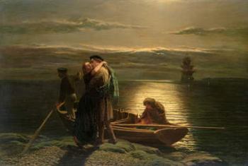 The Emigrant, 1858 (oil on canvas) | Obraz na stenu