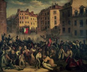 The Charter or Death, July 1830 (oil on canvas) | Obraz na stenu