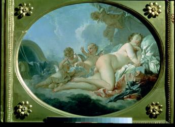 The Sleeping Venus (oil on canvas) | Obraz na stenu