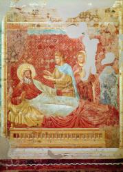 Isaac rejecs Esau, c.1288 (fresco) | Obraz na stenu