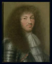 Portrait of Louis XIV (1638-1715) King of France (pastel on paper) | Obraz na stenu
