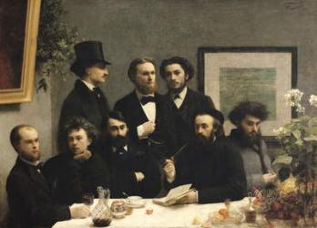 A Corner of the Table, 1872 (oil on canvas) | Obraz na stenu