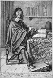 Rene Descartes (engraving) | Obraz na stenu