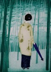 Bamboo lady, 2007, (etching) | Obraz na stenu