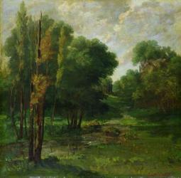 Forest Landscape, 1864 (oil on canvas) | Obraz na stenu