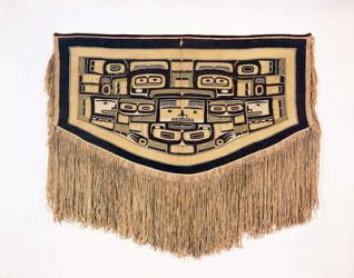 Blanket, Chilkat Tribe (wool & cedar bark) | Obraz na stenu