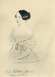 Miss Victoire Conroy (engraving) | Obraz na stenu