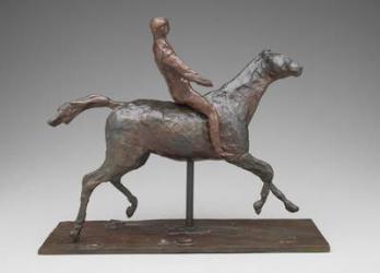 Horse and Rider, c.1900 (bronze) | Obraz na stenu
