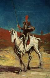 Don Quixote, c.1865-1870 (oil on canvas) | Obraz na stenu