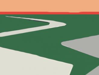 Horizon.Road,2016,(c-print) | Obraz na stenu