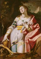 Mary Magdalene in Ecstasy, 1619 (oil on canvas) | Obraz na stenu