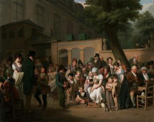 Entrance to the Jardin Turc, 1812 (oil on canvas) | Obraz na stenu