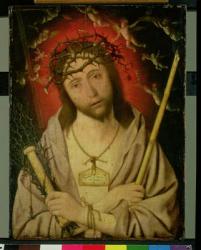 Christ as the Man of Sorrows (tempera on panel) | Obraz na stenu