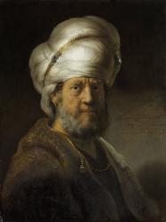 Man in Oriental Dress, 1635 (oil on panel) | Obraz na stenu