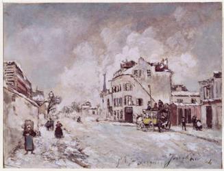View of Faubourg Saint-Jacques (w/c on paper) | Obraz na stenu