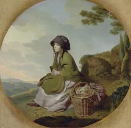 Market Girl (The Silver Age) c.1776-77 (oil on canvas) | Obraz na stenu