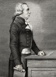 Adrien Marie Legendre, from 'Histoire de la Revolution Francaise' by Louis Blanc (1811-82) (engraving) | Obraz na stenu