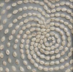 Cadence, 2011, seeds embedded in wax | Obraz na stenu