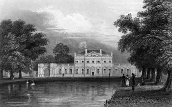 Boreham House, Essex, engraved by John Rogers, 1831 (engraving) | Obraz na stenu