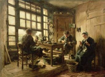 The Cobblers, 1880 (oil on canvas) | Obraz na stenu